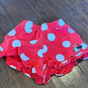 Red Polka Dot Minnie Mouse Shorts